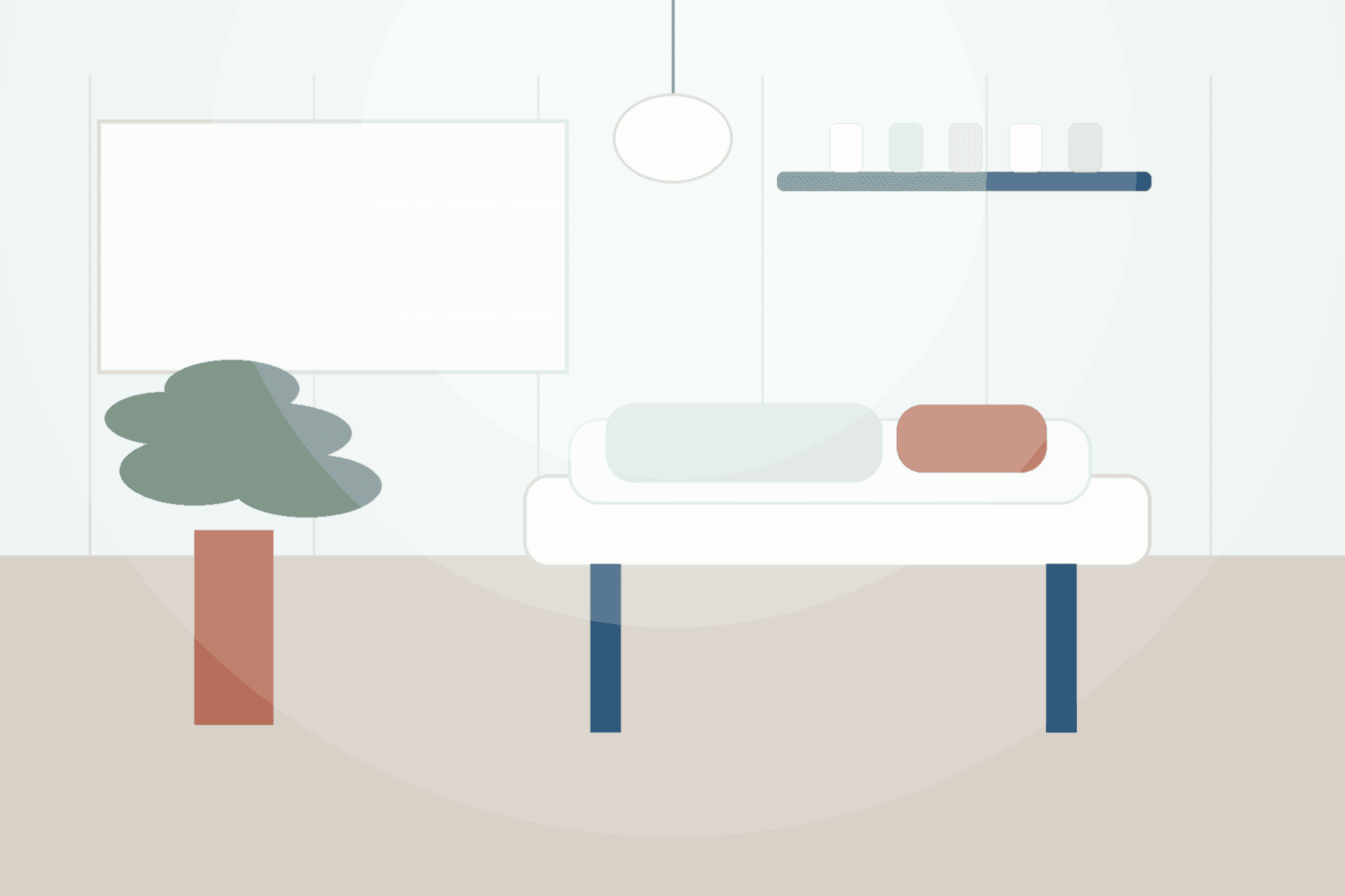 AURA calm treatment environment